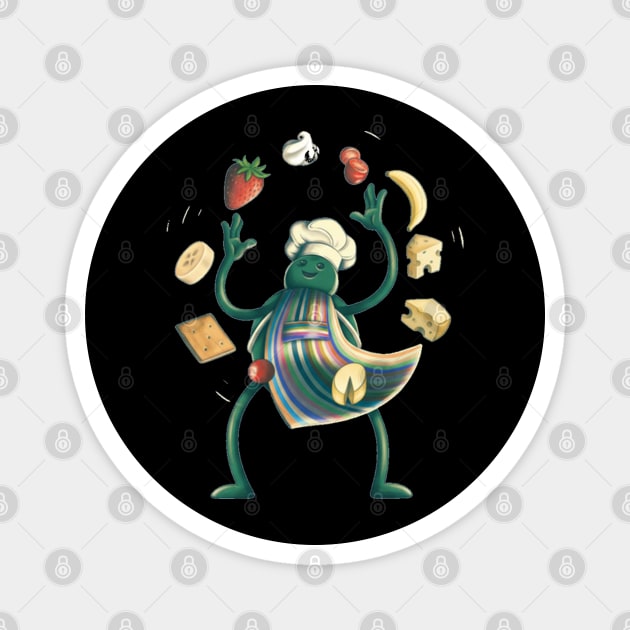 Tiny Chef Magnet by Kelo